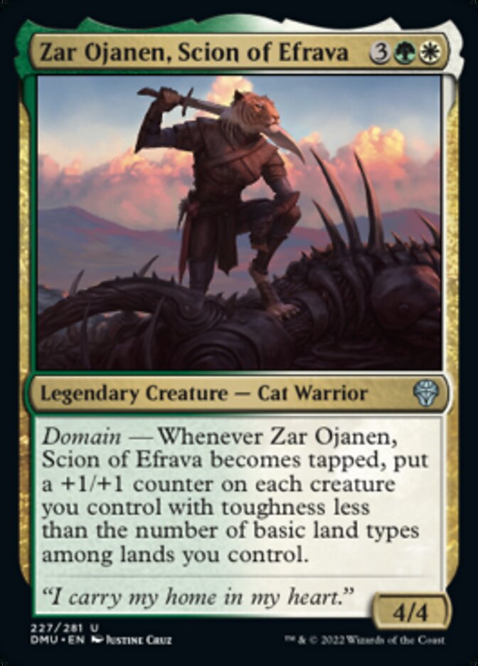 Zar Ojanen, Scion of Efrava [Dominaria United] | L.A. Mood Comics and Games