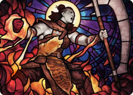 Garna, Bloodfist of Keld Art Card [Dominaria United Art Series] | L.A. Mood Comics and Games