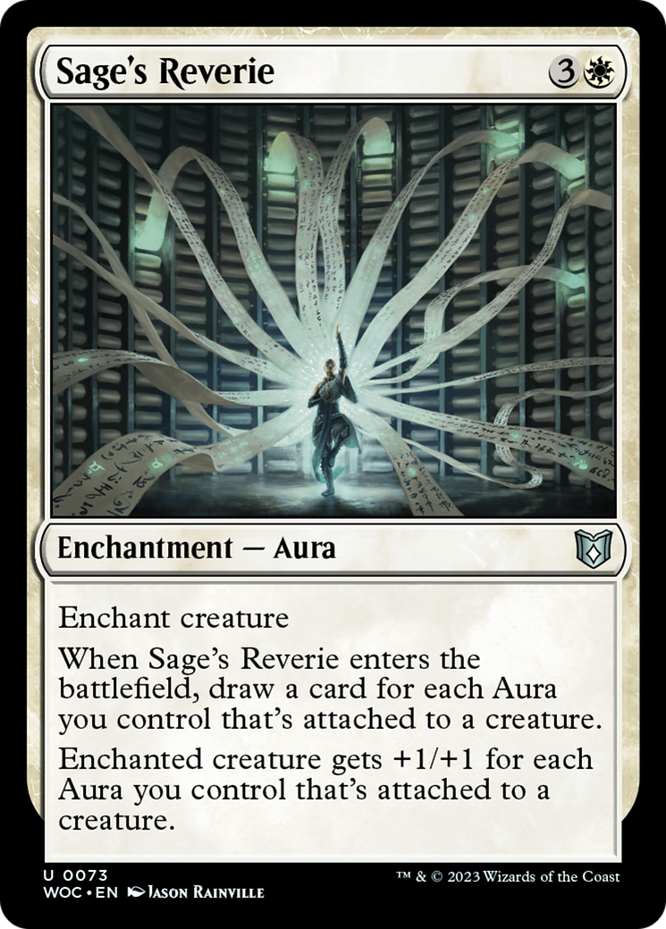 Sage's Reverie [Wilds of Eldraine Commander] | L.A. Mood Comics and Games