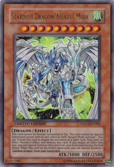 Stardust Dragon/Assault Mode [DPCT-EN003] Ultra Rare | L.A. Mood Comics and Games