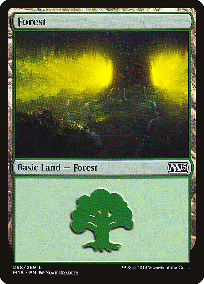 Forest (268) [Magic 2015] | L.A. Mood Comics and Games