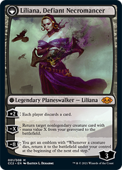 Liliana, Heretical Healer // Liliana, Defiant Necromancer [Commander Collection: Black] | L.A. Mood Comics and Games