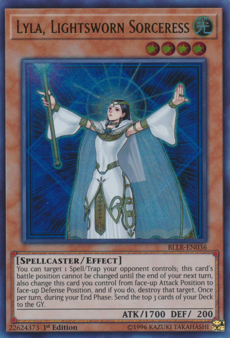 Lyla, Lightsworn Sorceress [BLLR-EN036] Ultra Rare | L.A. Mood Comics and Games