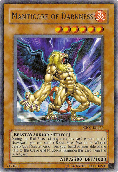 Manticore of Darkness [CP03-EN008] Rare | L.A. Mood Comics and Games