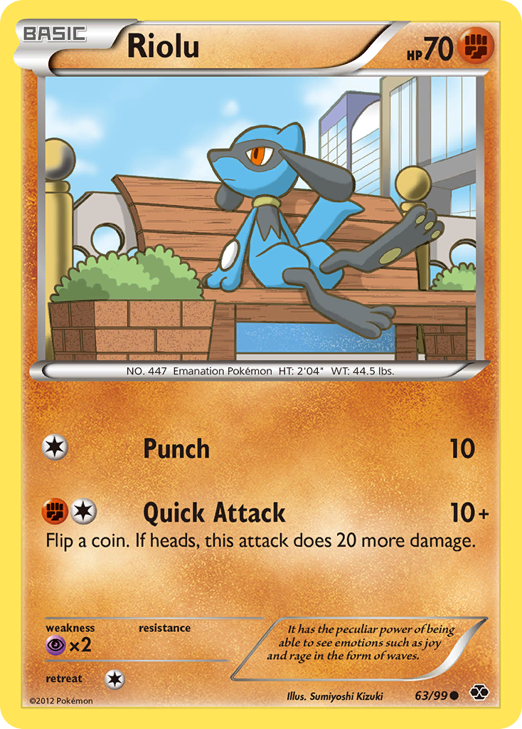 Riolu (63/99) [Black & White: Next Destinies] | L.A. Mood Comics and Games