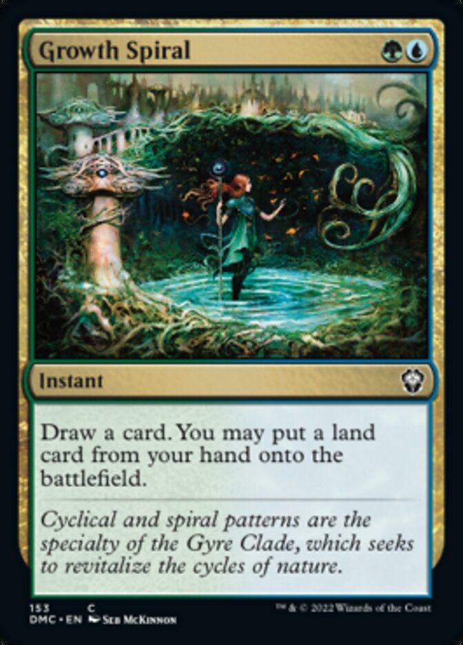 Growth Spiral [Dominaria United Commander] | L.A. Mood Comics and Games
