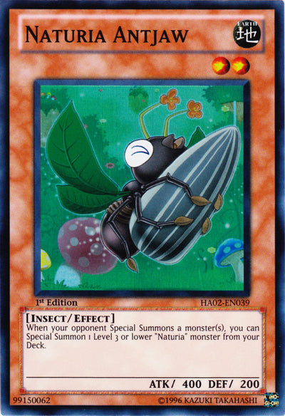 Naturia Antjaw [HA02-EN039] Super Rare | L.A. Mood Comics and Games