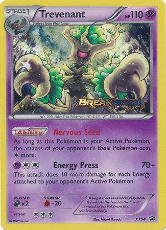 Trevenant (XY94) (Staff) [XY: Black Star Promos] | L.A. Mood Comics and Games