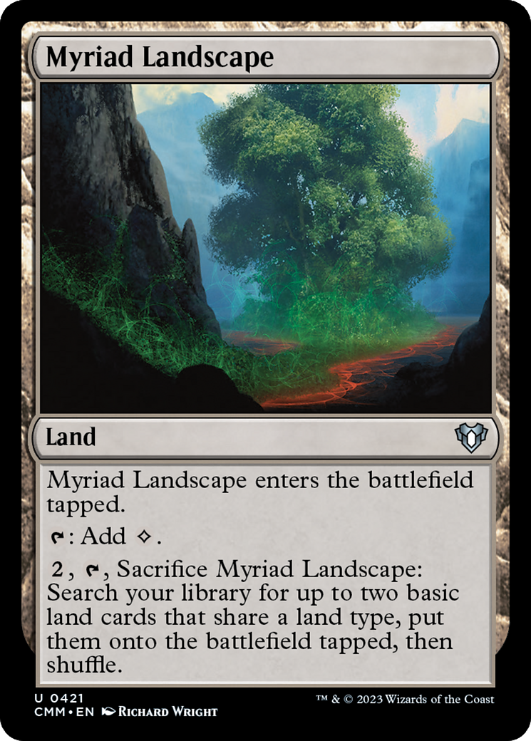 Myriad Landscape [Commander Masters] | L.A. Mood Comics and Games