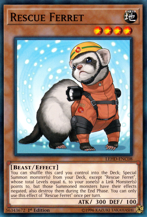 Rescue Ferret [LEHD-ENC08] Common | L.A. Mood Comics and Games