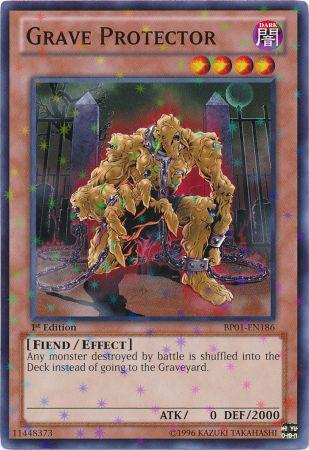 Grave Protector [BP01-EN186] Starfoil Rare | L.A. Mood Comics and Games
