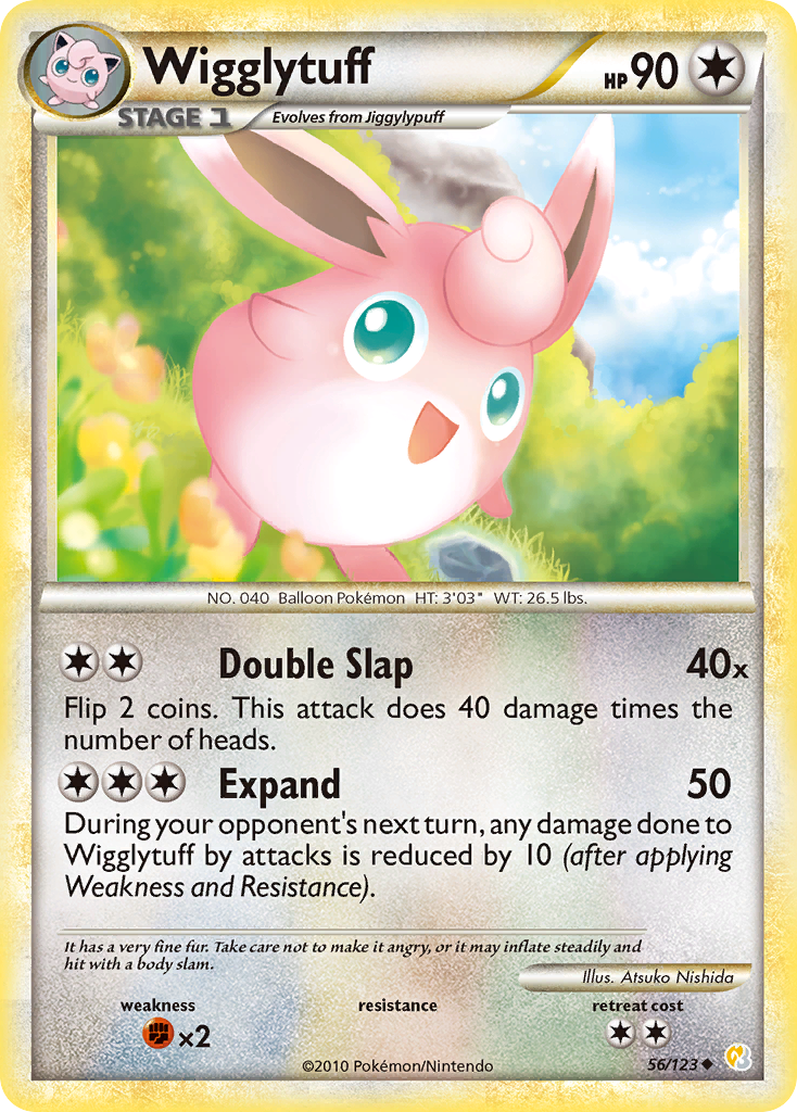 Wigglytuff (56/123) [HeartGold & SoulSilver: Base Set] | L.A. Mood Comics and Games