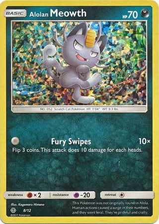 Alolan Meowth (8/12) [McDonald's Promos: 2017 Collection] | L.A. Mood Comics and Games