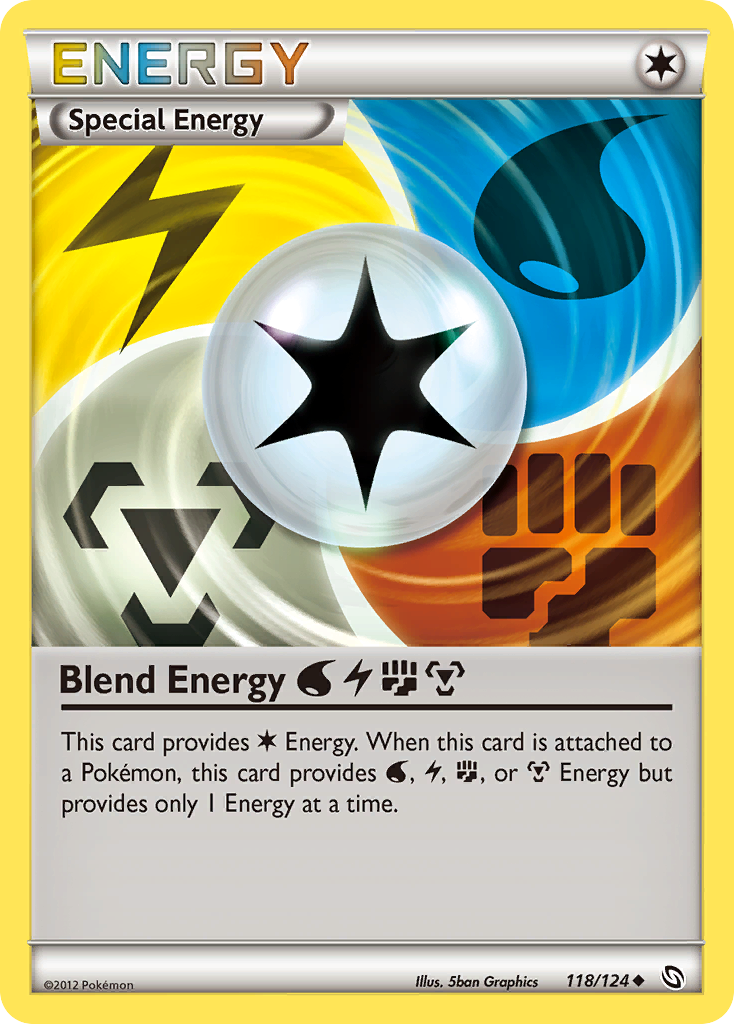 Blend Energy WaterLightningFightingMetal (118/124) [Black & White: Dragons Exalted] | L.A. Mood Comics and Games