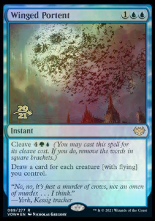 Winged Portent [Innistrad: Crimson Vow Prerelease Promos] | L.A. Mood Comics and Games