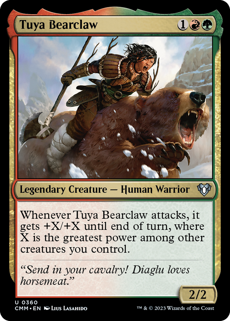 Tuya Bearclaw [Commander Masters] | L.A. Mood Comics and Games