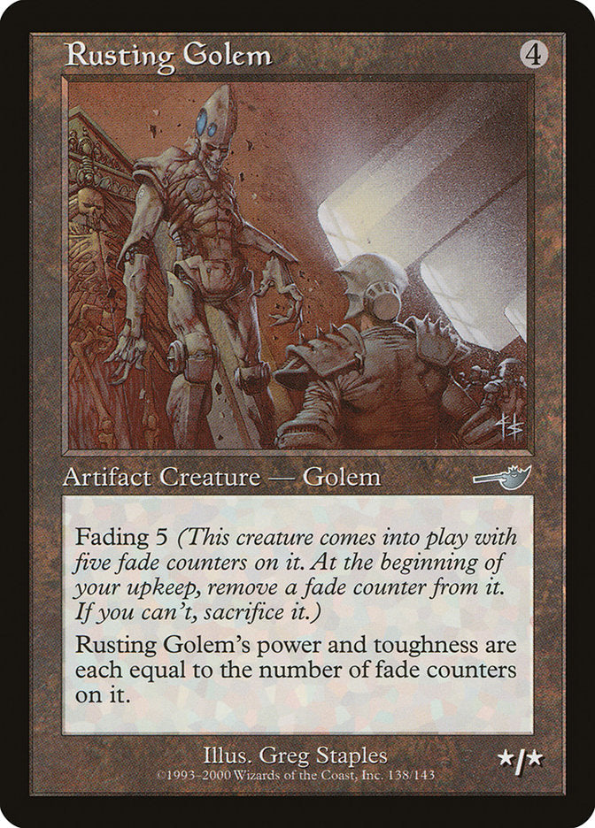 Rusting Golem [Nemesis] | L.A. Mood Comics and Games