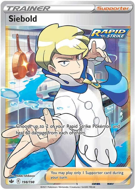 Siebold (198/198) [Sword & Shield: Chilling Reign] | L.A. Mood Comics and Games