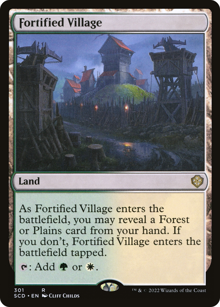 Fortified Village [Starter Commander Decks] | L.A. Mood Comics and Games