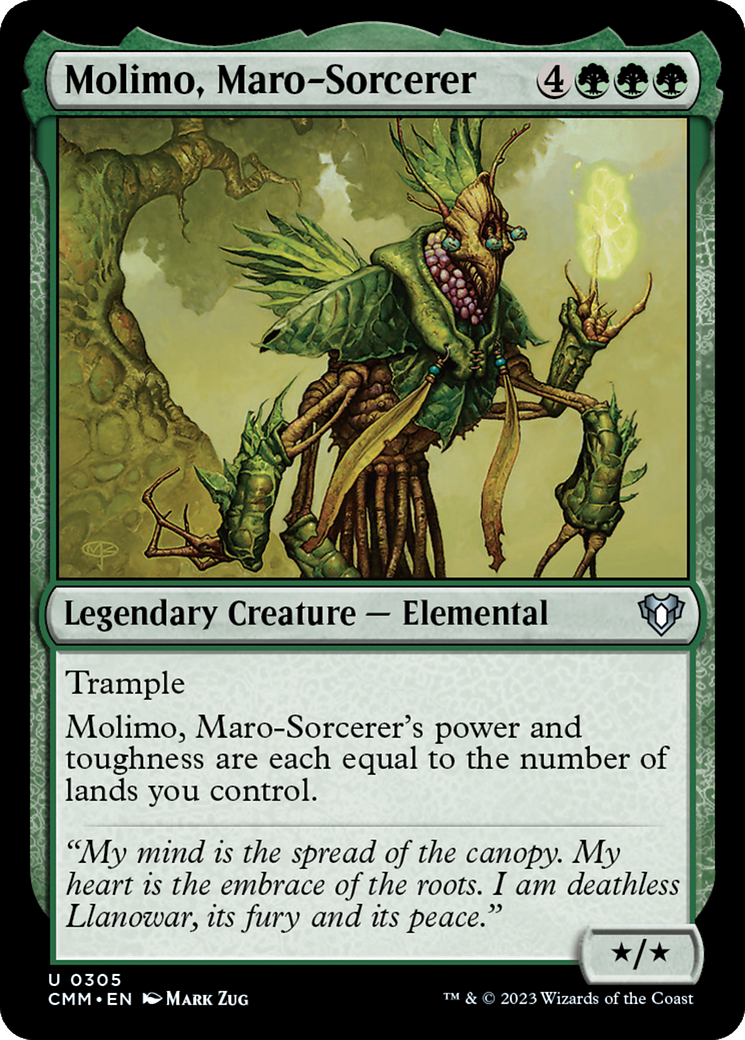 Molimo, Maro-Sorcerer [Commander Masters] | L.A. Mood Comics and Games