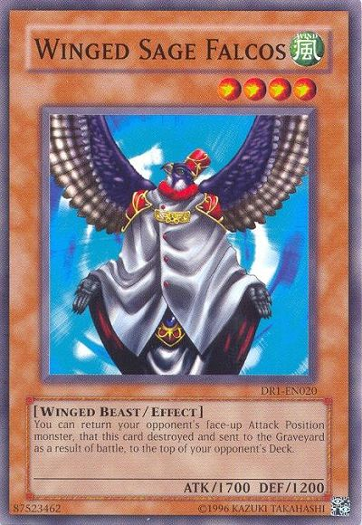 Winged Sage Falcos [DR1-EN020] Common | L.A. Mood Comics and Games