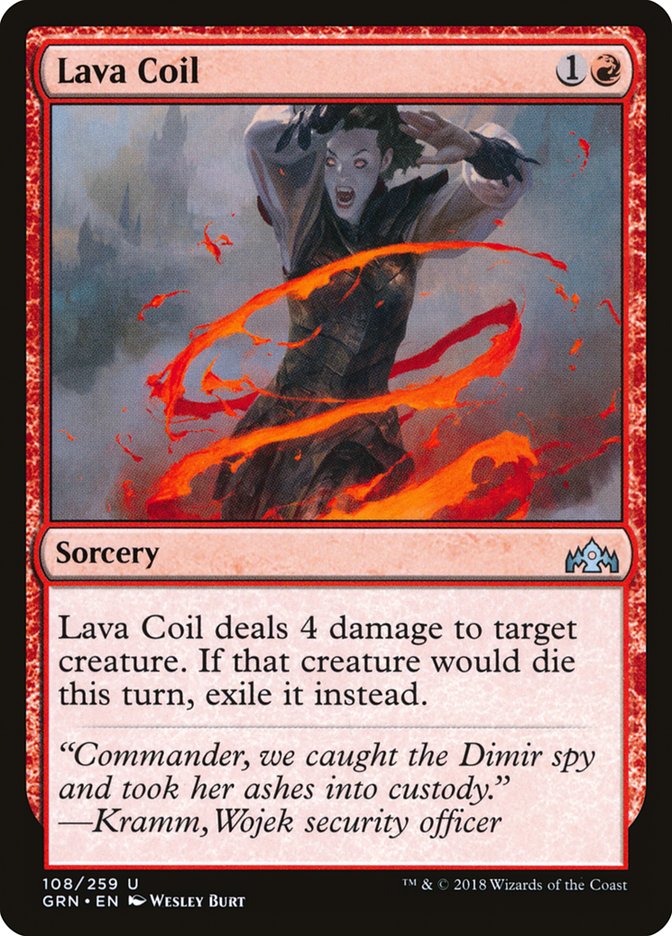 Lava Coil [Guilds of Ravnica] | L.A. Mood Comics and Games