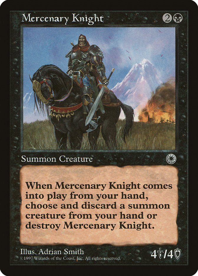 Mercenary Knight [Portal] | L.A. Mood Comics and Games