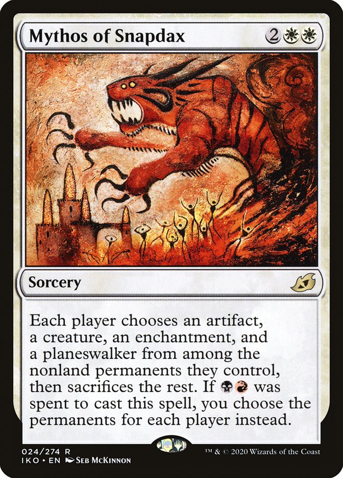 Mythos of Snapdax [Ikoria: Lair of Behemoths] | L.A. Mood Comics and Games
