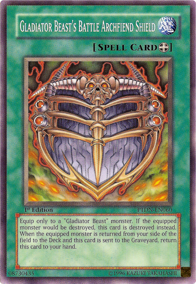 Gladiator Beast's Battle Archfiend Shield [PTDN-EN060] Common | L.A. Mood Comics and Games