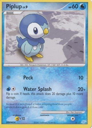 Piplup (5/12) [Diamond & Pearl: Trainer Kit - Manaphy] | L.A. Mood Comics and Games