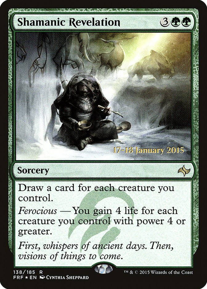 Shamanic Revelation [Fate Reforged Prerelease Promos] | L.A. Mood Comics and Games