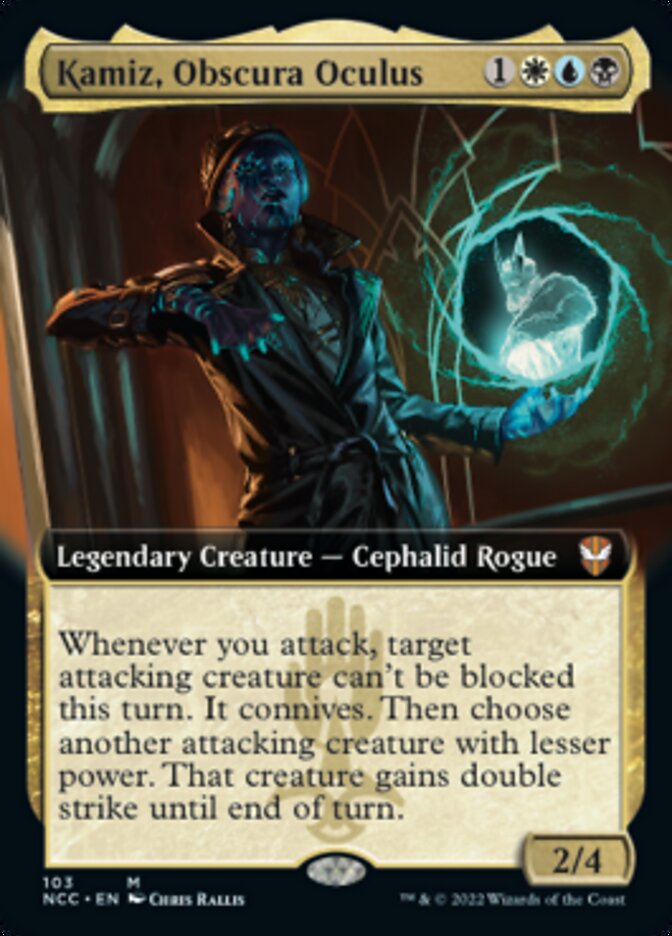 Kamiz, Obscura Oculus (Extended Art) [Streets of New Capenna Commander] | L.A. Mood Comics and Games