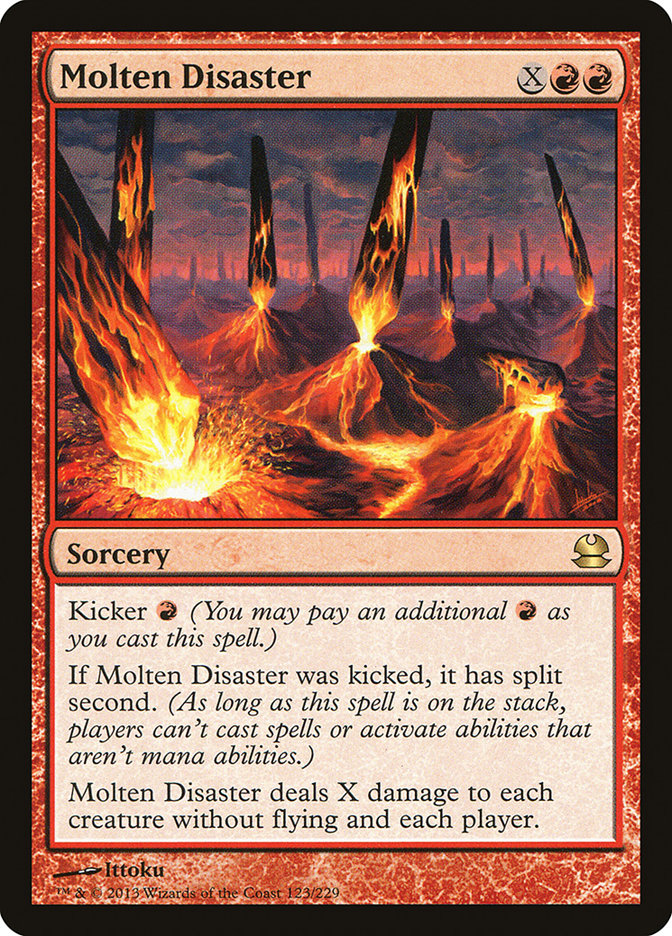 Molten Disaster [Modern Masters] | L.A. Mood Comics and Games