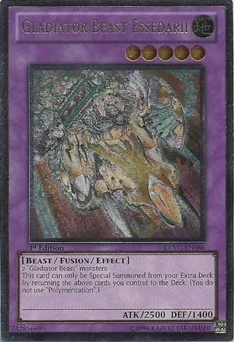 Gladiator Beast Essedarii [EXVC-EN086] Ultimate Rare | L.A. Mood Comics and Games