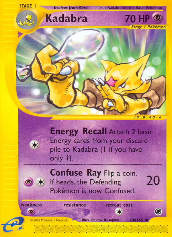 Kadabra (84/165) [Expedition: Base Set] | L.A. Mood Comics and Games