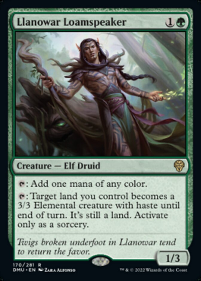 Llanowar Loamspeaker [Dominaria United] | L.A. Mood Comics and Games