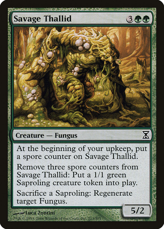 Savage Thallid [Time Spiral] | L.A. Mood Comics and Games