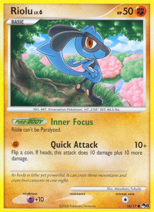 Riolu (16/17) [POP Series 8] | L.A. Mood Comics and Games