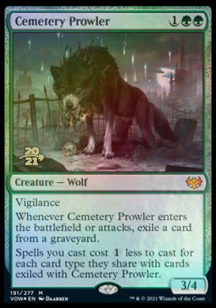Cemetery Prowler [Innistrad: Crimson Vow Prerelease Promos] | L.A. Mood Comics and Games