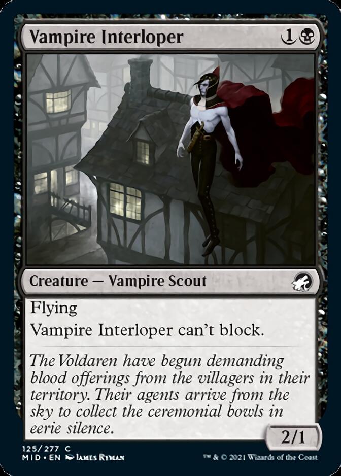 Vampire Interloper [Innistrad: Midnight Hunt] | L.A. Mood Comics and Games