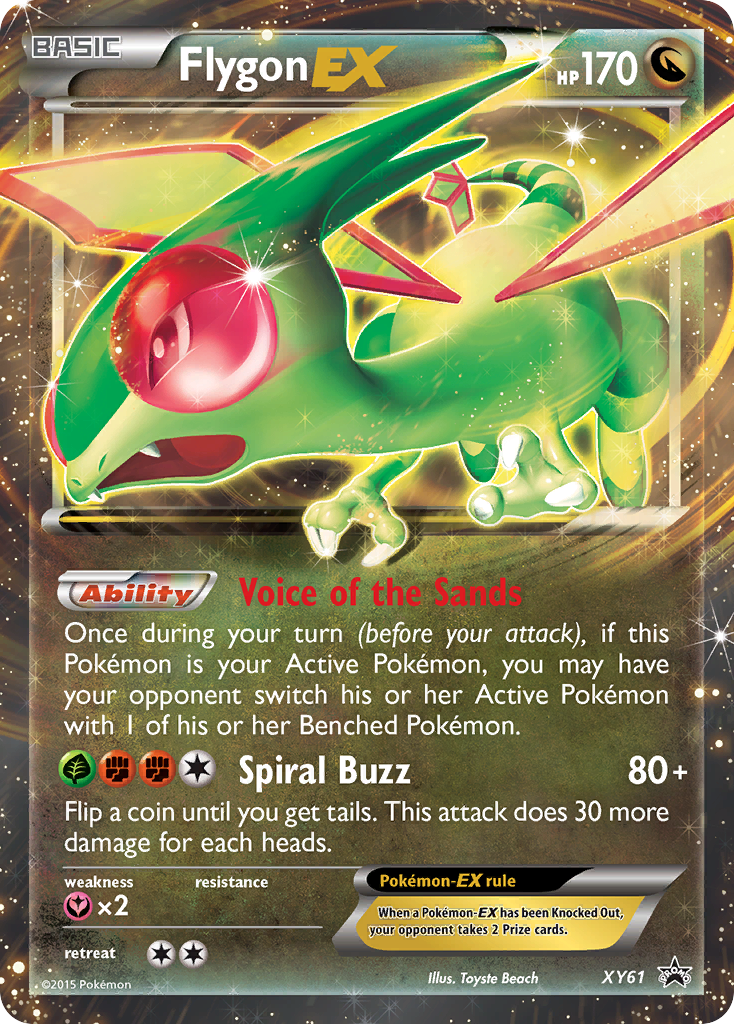 Flygon EX (XY61) [XY: Black Star Promos] | L.A. Mood Comics and Games