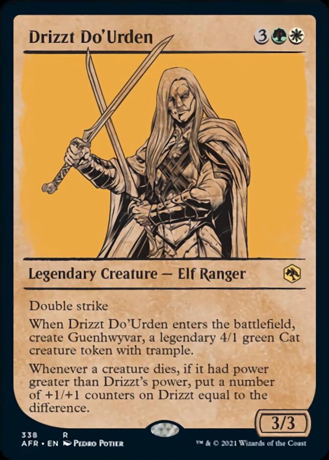 Drizzt Do'Urden (Showcase) [Dungeons & Dragons: Adventures in the Forgotten Realms] | L.A. Mood Comics and Games