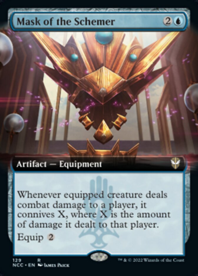 Mask of the Schemer (Extended Art) [Streets of New Capenna Commander] | L.A. Mood Comics and Games