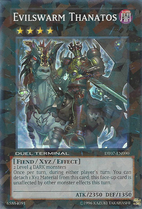 Evilswarm Thanatos [DT07-EN090] Super Rare | L.A. Mood Comics and Games
