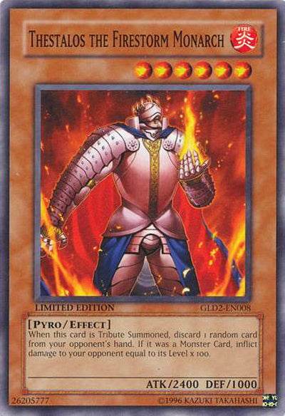 Thestalos the Firestorm Monarch [GLD2-EN008] Common | L.A. Mood Comics and Games