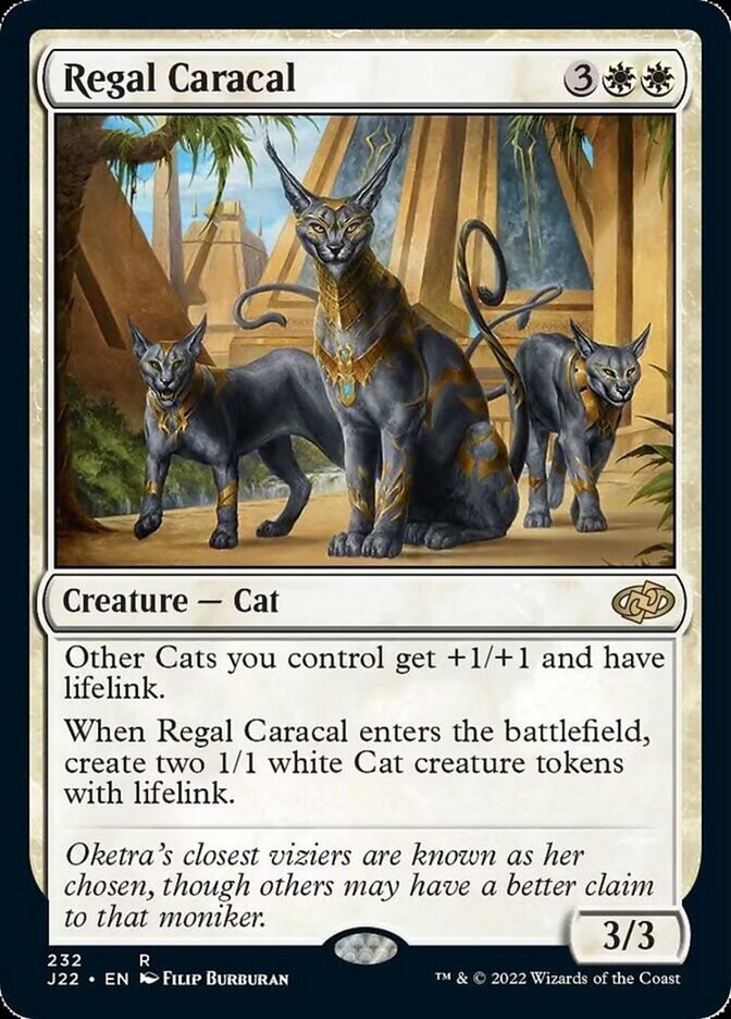 Regal Caracal [Jumpstart 2022] | L.A. Mood Comics and Games