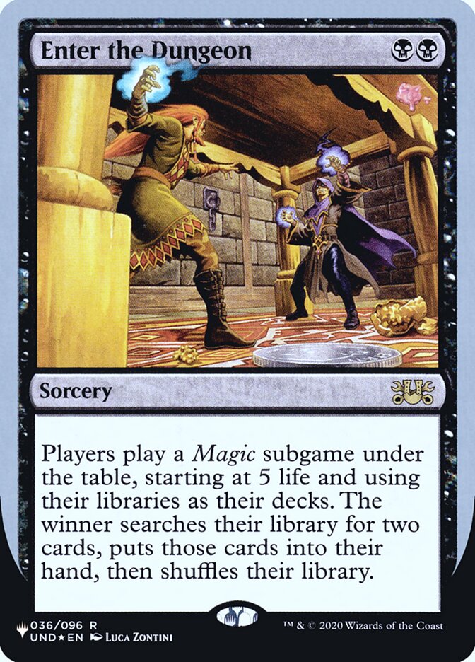 Enter the Dungeon (Unfinity Foil Edition) [The List] | L.A. Mood Comics and Games