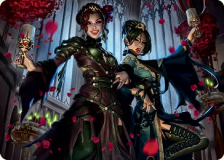 Falkenrath Celebrants 2 Art Card [Innistrad: Crimson Vow Art Series] | L.A. Mood Comics and Games