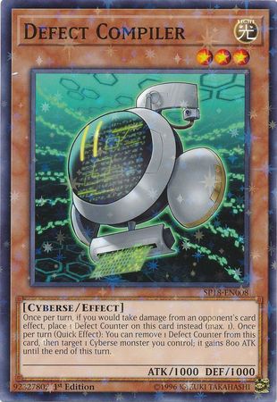 Defect Compiler [SP18-EN008] Starfoil Rare | L.A. Mood Comics and Games