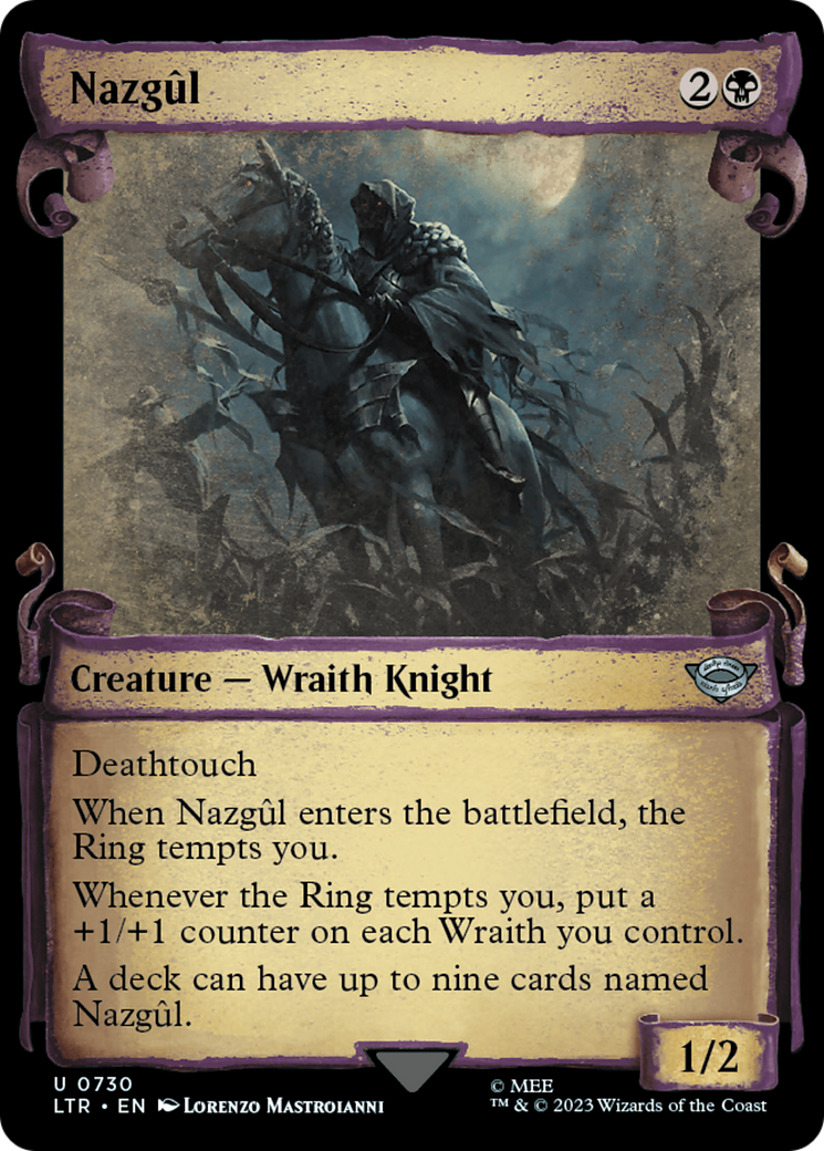 Nazgul (0730) [The Lord of the Rings: Tales of Middle-Earth Showcase Scrolls] | L.A. Mood Comics and Games